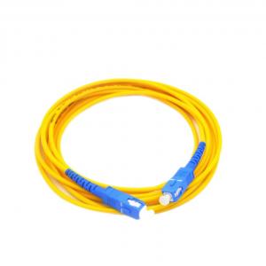 QYY-  Fiber Optic Patch Cord with SC UPC Simplex 3.0mm PVC QYY-  Fiber Optic Patch Cord with SC UPC Simplex 3.0mm PVC