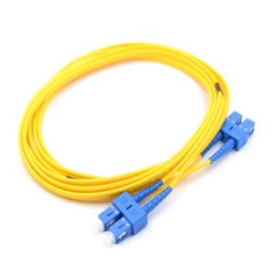 QYY-  SC UPC-SC UPC Single Mode 9/125 Duplex Fiber Optic Patch Cord