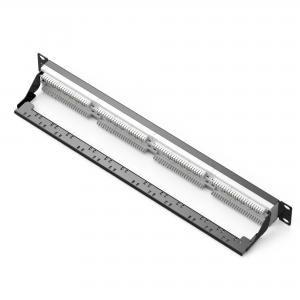 QYY- 24 Port 19 Inch 1u CAT5e CAT6 CAT6a UTP Rack