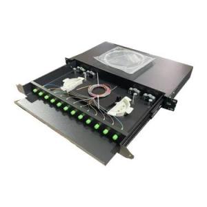 QYY- 12 FC  Fibre Optics Splicebox Fiber Distribution Unit Box With Splice Trays