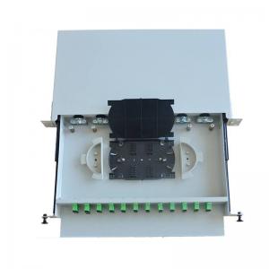 QYY- 12 Ports ODF 1U Fiber Optical Patch Panel for Sc Adapter