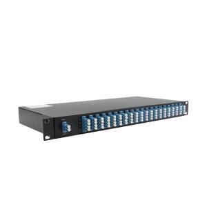 QYY- 40ch AAWG DWDM MUX DEMUX 1U Rackmount