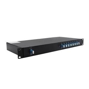 QYY- 8CH DWDM MUX DEMUX Dual Fiber 1U Rack Mount