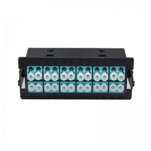 QYY- Fiber Adapter Panel 24 Fibers Single Mode/Multimode 12x LC/UPC Duplex