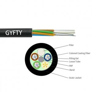 QYY- GYFTY Outdoor Fiber Optical Cable G.652D 