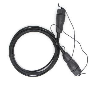 QYY-  LC SM Duplex G657A1 Outdoor Waterproof LSZH Fiber Jumper Patch Cord