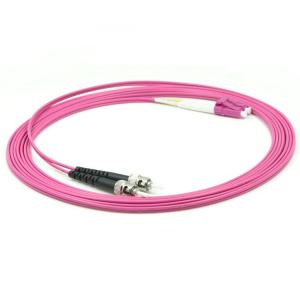 QYY-  ST-LC OM4 MM 50/125 Multi Mode Optical Fiber Patch Cord Duplex Fiber Optical Jumper