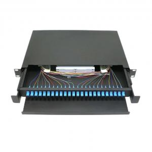 QYY- Wall mounted LC Duplex Fiber Adapters 24 Port Fiber Optic Terminal Box QYY- Wall mounted LC Duplex Fiber Adapters 24 Port Fiber Optic Terminal Box