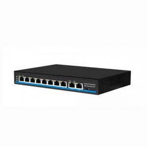 QYY-Fiber Hybrid Switch 8 FE PoE 