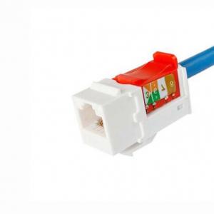 QYY-RJ45 CAT6 UTP 90 degree toolless Keystone Jack